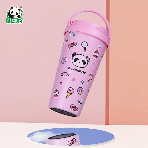 熊猫屋PANDAHOUSE 潮萌随行杯 多色可选 商品图1