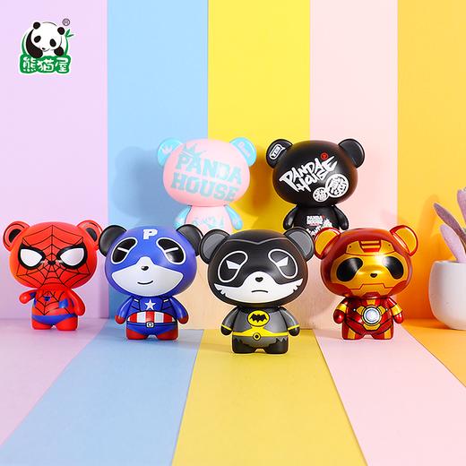 熊猫屋PANDAHOUSE 搪胶公仔 国潮/英雄系列小号 商品图4
