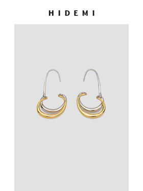 HIDEMI花苞线条感耳环