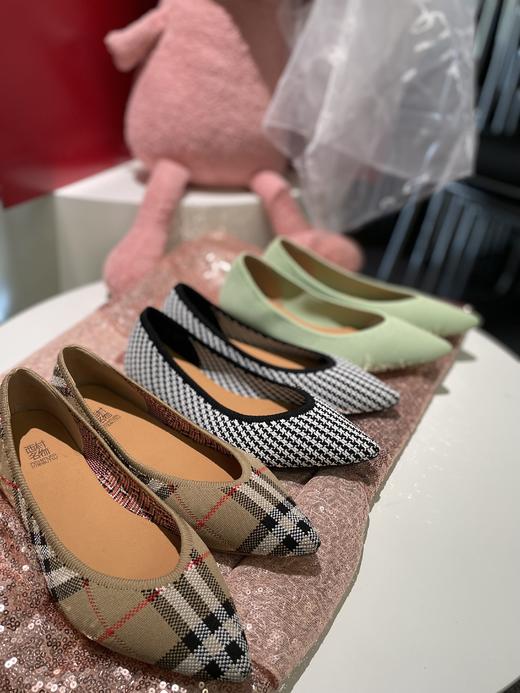 西村名物2021年秋季新款舒适柔软瑜伽鞋奶奶鞋X21CE34391 商品图3