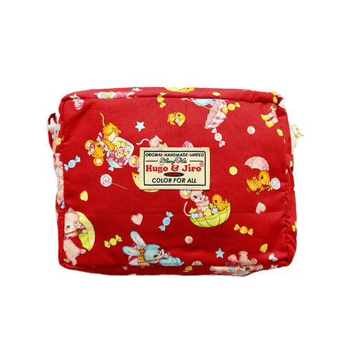 HUJI祤集Motley收纳包POPOLO花伞猫猫兔 商品图3