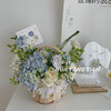 花艺 白蓝色系 清凉夏日 · 花篮 商品缩略图0