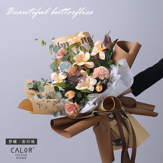 卡啦系列--画报蝴蝶夫人--梦蝶（牛皮） 商品图3