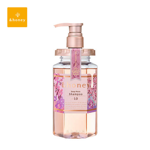&honey 安蒂花子 水感丰盈滋养樱花洗发水 440ml 商品图0