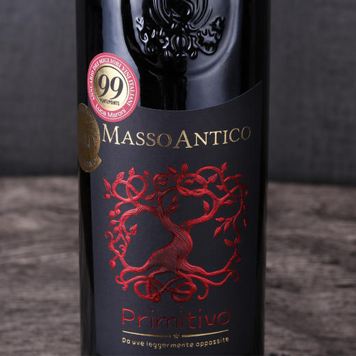 【罕见连续9年满分神酒】玛索普里米蒂沃红葡萄酒 Masso Antico Primitivo del Salento Appassite 商品图5