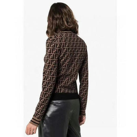 老花针织圆领衫 商品图3