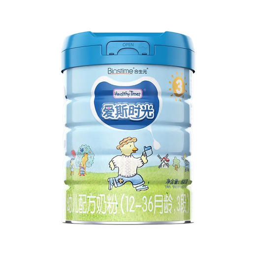 合生元 爱斯时光婴儿有机配方奶粉3段 800g 商品图0