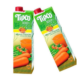 泰宝果汁NFC胡萝卜复合果蔬汁1L 商品图0