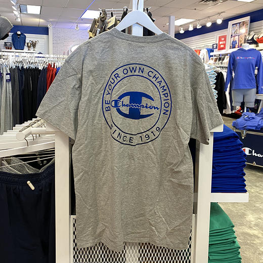 CHAMPION 男士美版流行潮牌百搭短袖休闲T恤 商品图0