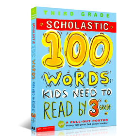 【三年级】应掌握的100个词汇Words Reading Workbook 原版英文100 Vocabulary Words Kids Need to Know 正版图书练习册