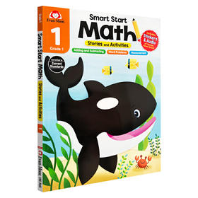 【一年级】聪慧启蒙系列数学 Evan-Moor Smart Start Math Grade 1 美国加州教材教辅一年级练习册小学生家庭作业