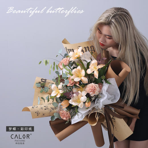 卡啦系列--画报蝴蝶夫人--梦蝶（牛皮） 商品图4