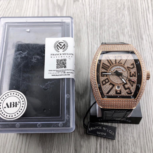 ABF法兰克·穆勒 Franck Muller 法穆兰 Vanguard V45腕表 满天星满钻 商品图5