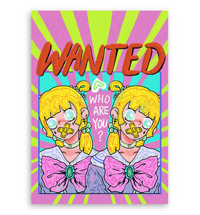 大狗麻衣『正能量青春少女团』插画｜POSTER03