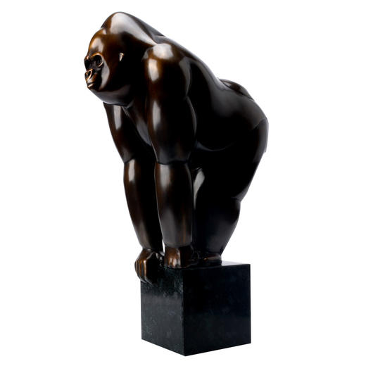 【6F】阿斯蒙迪德国进口青铜雕塑艺术品限量收藏客厅装饰摆件弗兰斯金刚 商品图0