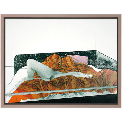 【6F】阿斯蒙迪布鲁尼手签版画艺术品欧式客厅装饰画玄关挂画现代收藏品 商品图2