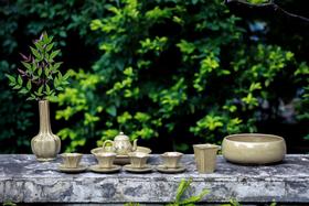 李俊 建水青花 茶具套件