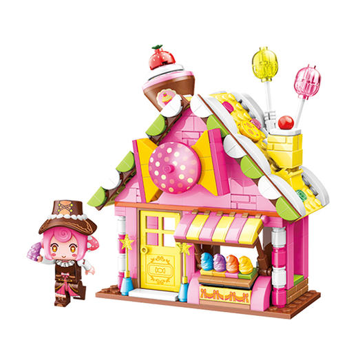 迷你世界慕斯的蛋糕屋积木72018 商品图0