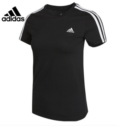 阿迪达斯 女子运动休闲短袖T恤GL0784