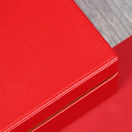 清仓礼遇东方高档皮盒【单饼•红】35元 一套/共2套 商品图4