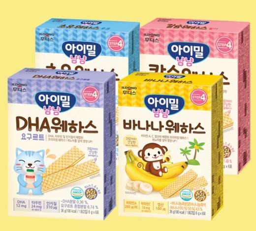 韩国原装进口零食日东福德食维夫饼干(香蕉)36g 商品图0