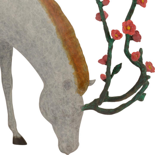 【6F】阿斯蒙迪陈灵平青铜雕塑原创限量纯铜艺术品马摆件马生肖生日礼品 商品图2