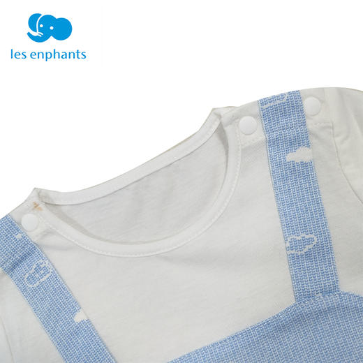 丽婴房-童衣类（夏）D0连身装\游戏裤天蓝 商品图2