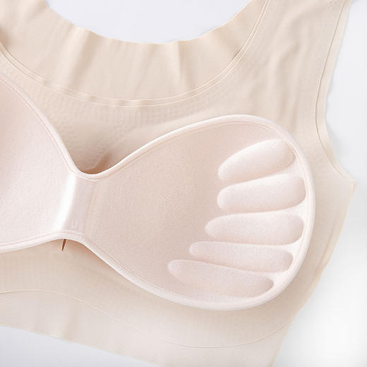 【时尚无痕内衣】无钢圈无痕裹胸内衣瑜伽运动美背文胸女 商品图2
