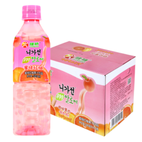 健桥 蜜桃红柚饮料500ml*15瓶