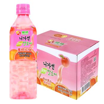 健桥 蜜桃红柚饮料500ml*15瓶 商品图0