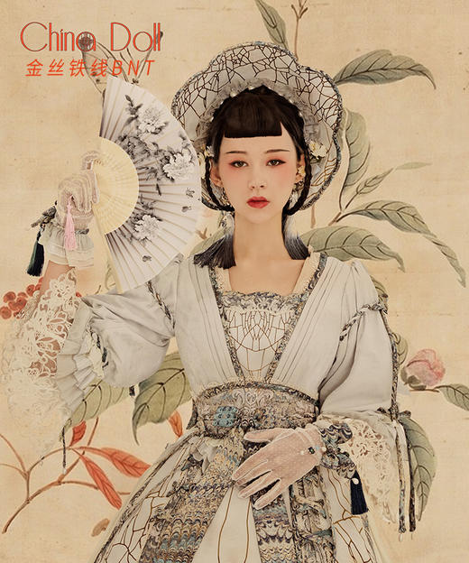 【积分兑换，60天内发货】金丝铁线BNT 瓷娃娃 崋 huà lolita连衣裙 商品图2