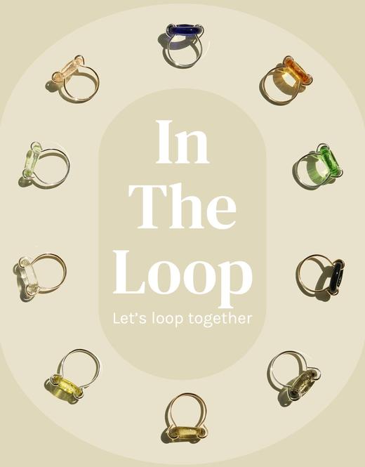 订购6周到｜CLED-In The Loop-淡蓝色 戒指［美国设计师］ 商品图3