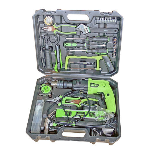 【货号07672】清仓处理skT轻型420W电锤塑料盒至尊版 扳手轻微生锈不影响使用 商品图2