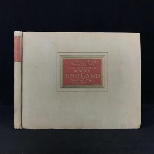 手绘上色珍稿再版1939年 《1675英国、威尔士城市乡镇地图指南》 100页彩色插图 布面精装大16开 商品图0