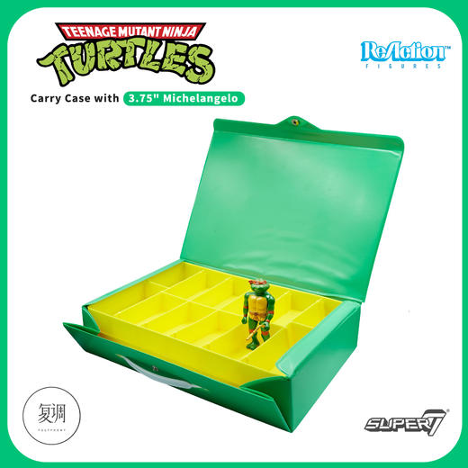 现货 Super7 忍者神龟 米开朗基罗 手提箱套装 商品图1