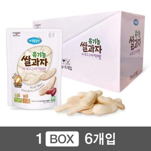 日东福德食 宝宝大米饼6月龄+ 韩国原装进口 不添加糖和食盐 商品图6