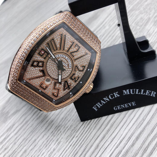 ABF法兰克·穆勒 Franck Muller 法穆兰 Vanguard V45腕表 满天星满钻 商品图6