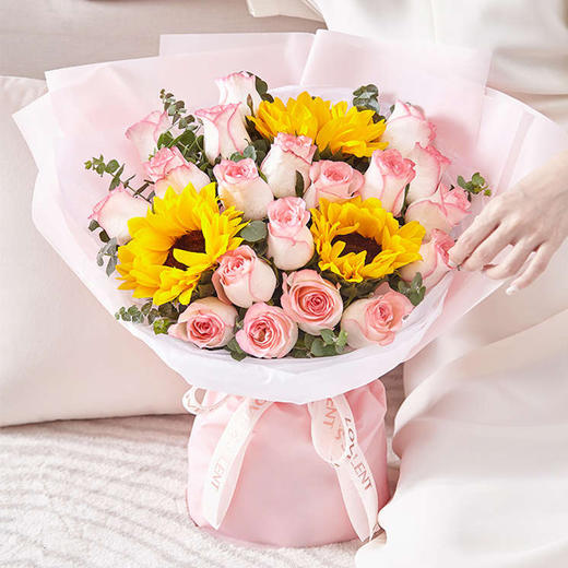 花束送领导同事长辈女朋友爱人生日520七夕情人节告白表白生日礼物