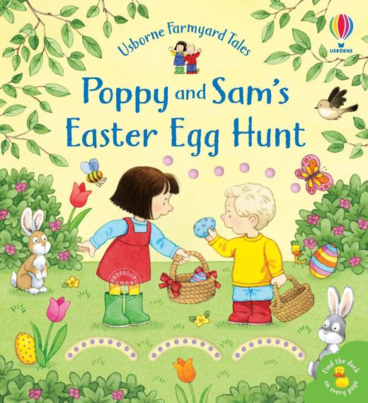 现货 FYT Poppy and Sam's Easter Egg Hunt  英语原版 Usborne出版 儿童启蒙读物 商品图0