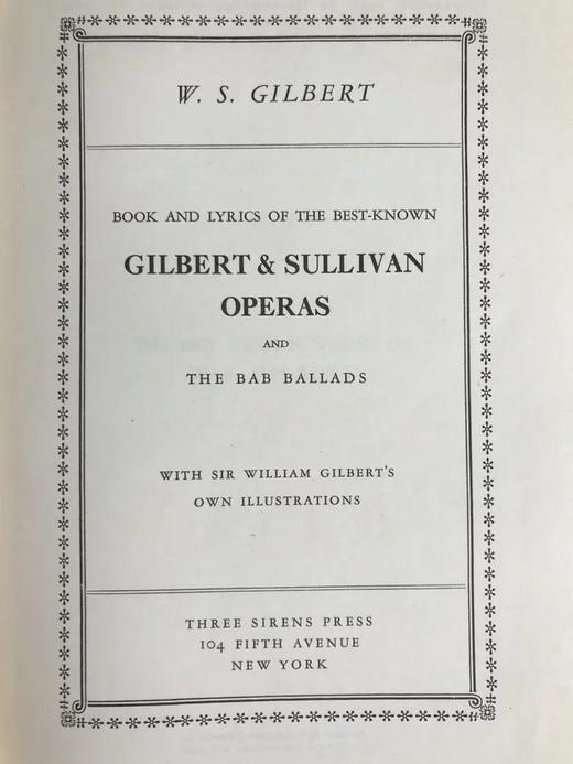吉尔伯特与苏利文歌剧作品集 作者亲绘百余幅精美插图 精装18开 商品图2