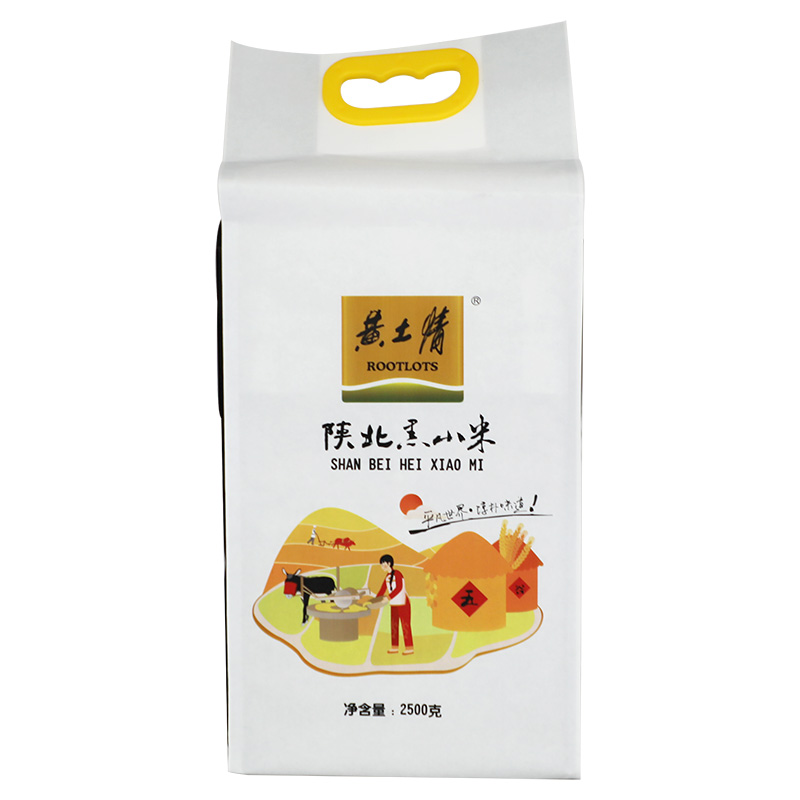 黄土情真空装黑小米2500g