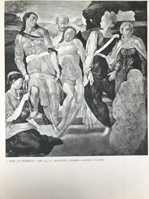 【法语】米开朗基罗画集 169幅插图 布面精装8开 商品图9