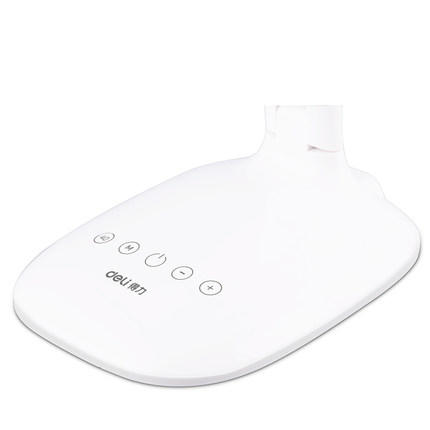 得力LED充电台灯4324白色可折叠（1200mAh） 商品图2