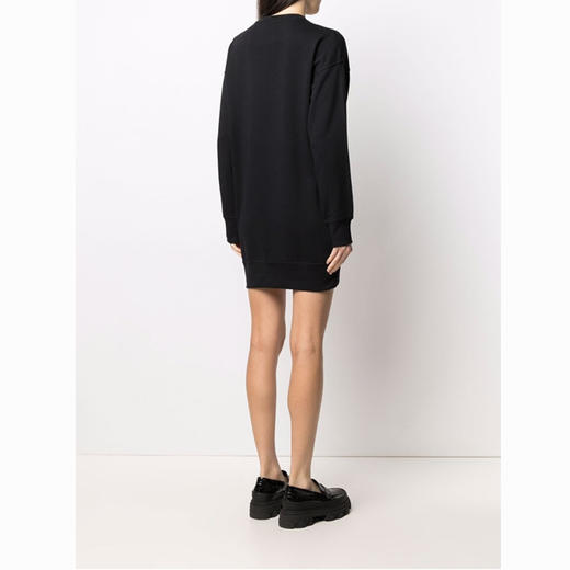 KENZO 高田贤三 刺绣大虎头 女士卫衣裙 黑色 FB62 RO774 4XA 99 商品图2