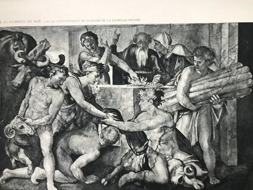 【法语】米开朗基罗画集 169幅插图 布面精装8开 商品图13