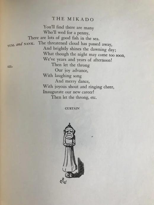 吉尔伯特与苏利文歌剧作品集 作者亲绘百余幅精美插图 精装18开 商品图11