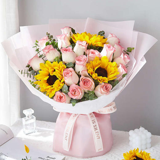 花束送领导同事长辈女朋友爱人生日520七夕情人节告白表白生日礼物