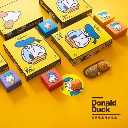 【迪士尼月饼礼盒】 中秋节月饼礼盒快乐明星月饼礼盒480g 商品图3