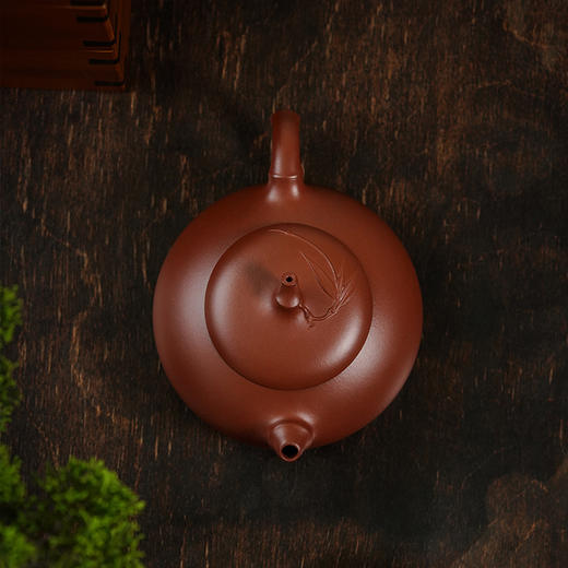 龙德堂陶艺 徐飞制 《玉竹》原矿底槽清 270cc 库存请咨询客服 商品图2