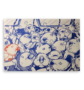 林坚硬｜『呼吸困难』A4 RISO系列